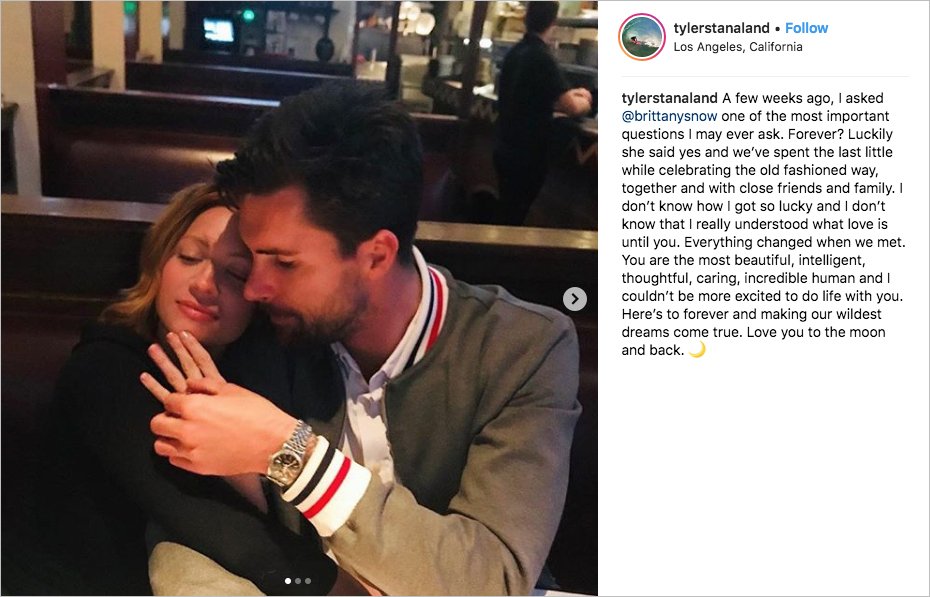 Brittany Snow Is Engaged to Tyler Stanaland | PEOPLE.com